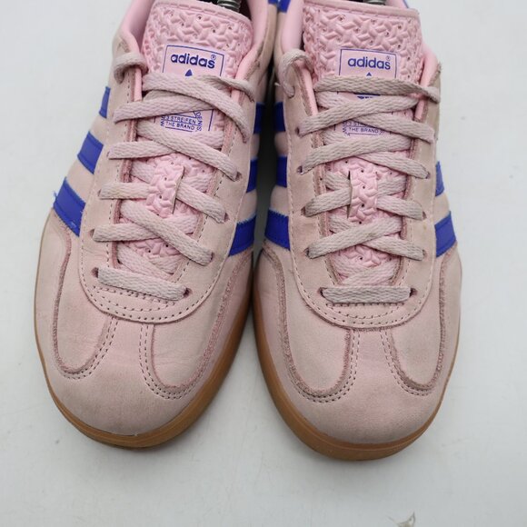 Adidas Gazelle Indoor Clear Pink Lucid Blue Shoe Women's Size 6 Sneakers JI1371 - Picture 11 of 11